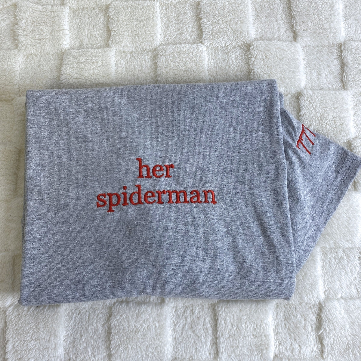 Custom Embroidered Tee, Personalized "ANY TEXT HERE" Logo Shirt - Image 5