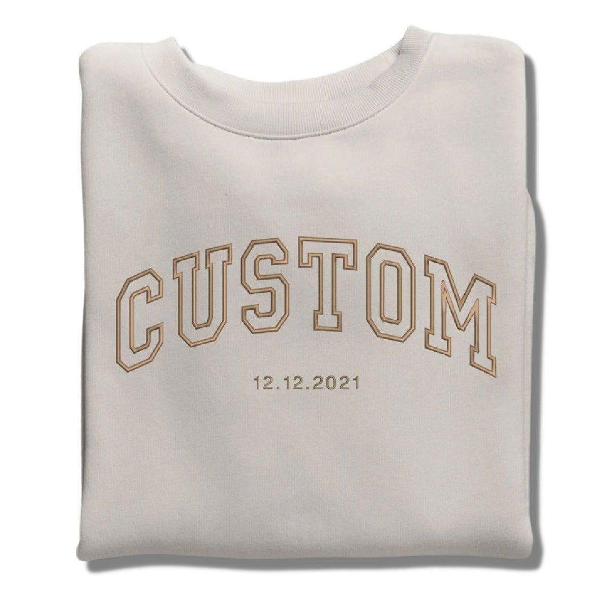 Custom Embroidered Sweatshirt, Make Your Own Hoodie for Women Men