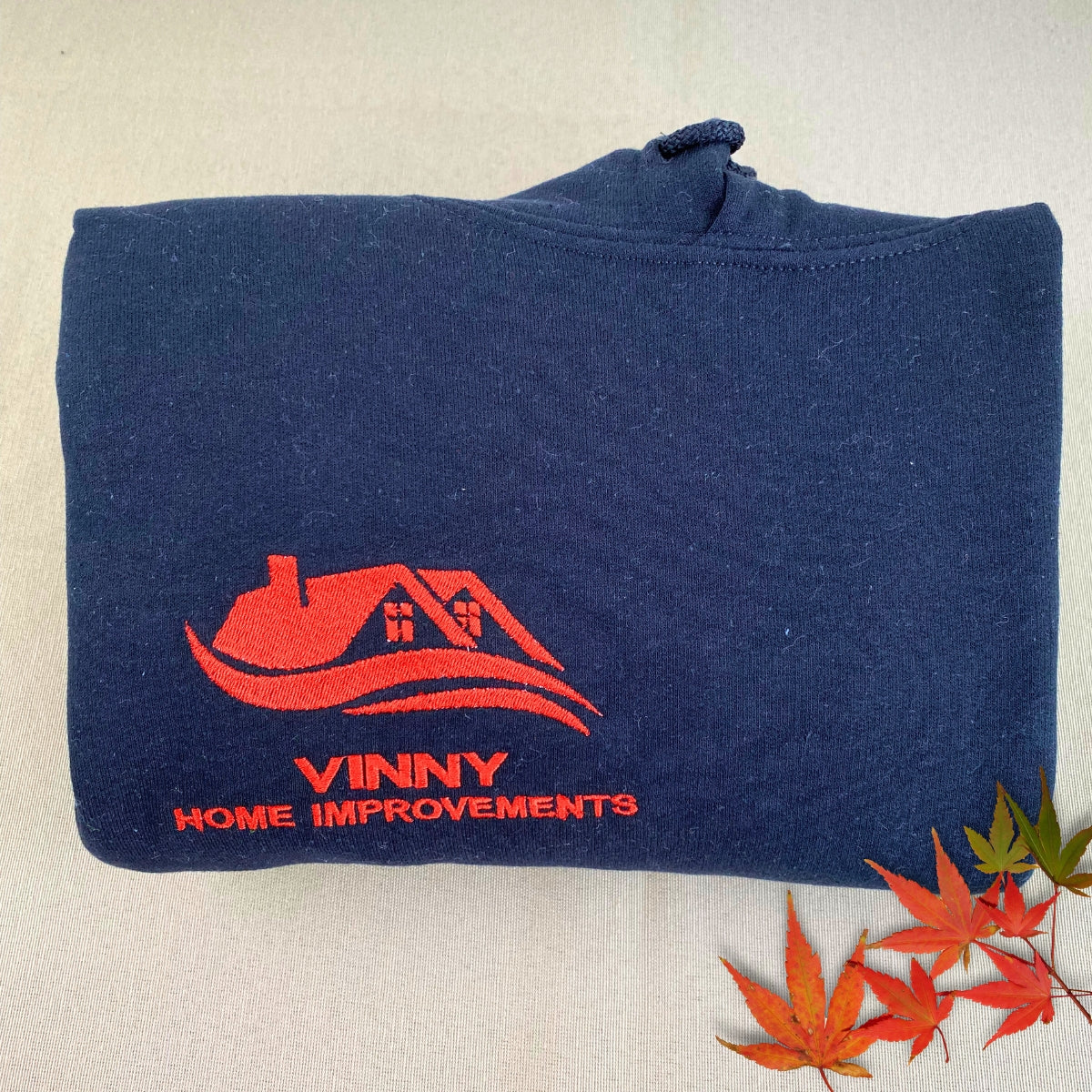 Custom Embroidered Logo Hoodie - Image 9